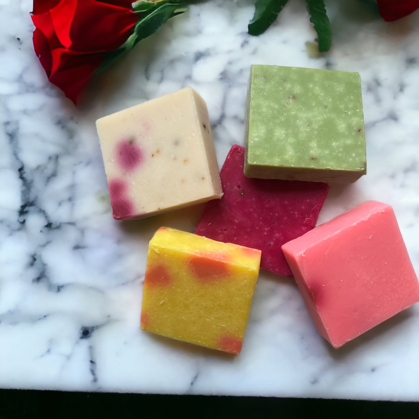 Rose Petal Gourmet Soap Bundle