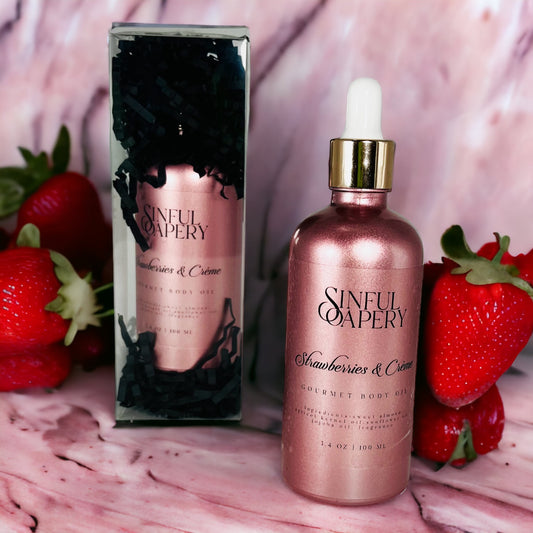 Strawberries & Cream Dessert Body Oil