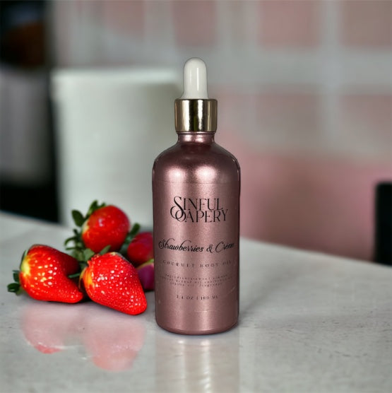 Strawberries & Cream Dessert Body Oil